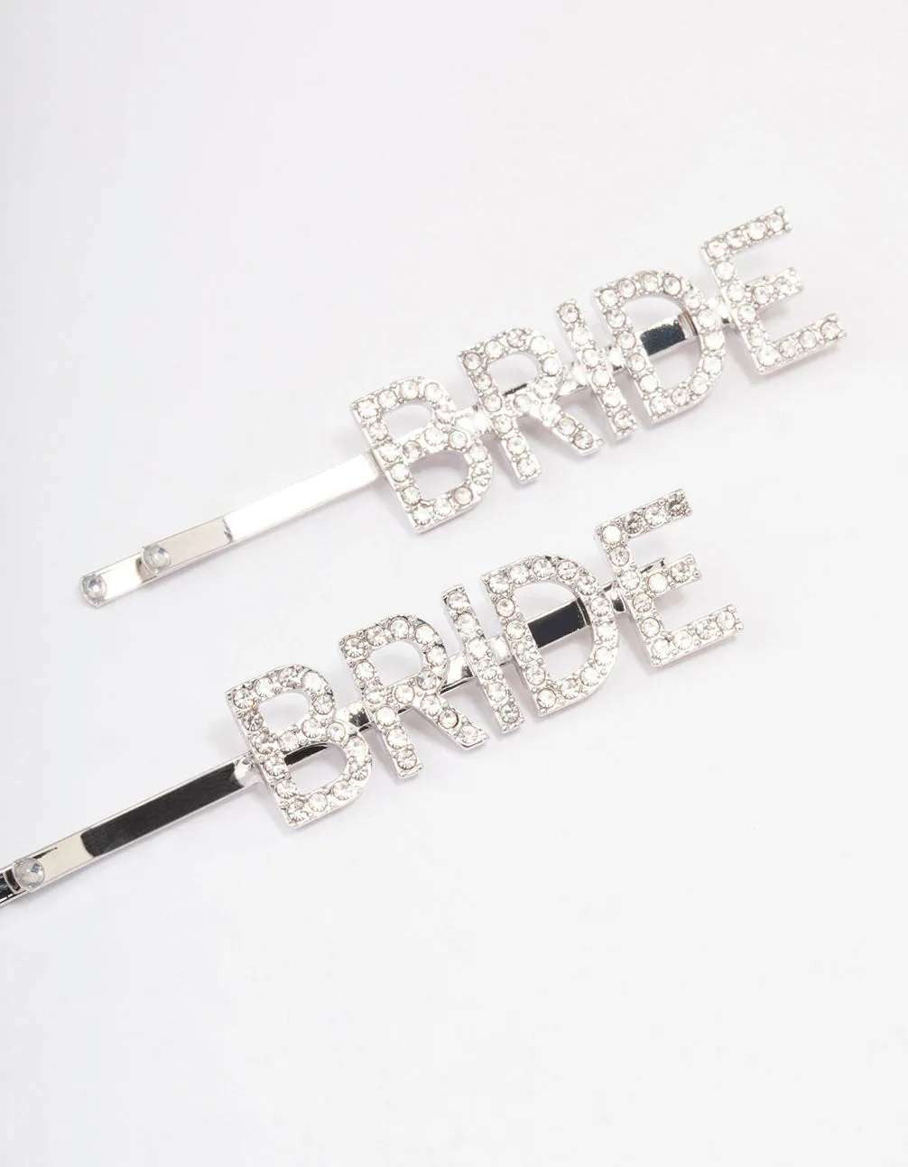 Rhodium Diamante Bride Hair Clip Pack sold by lovisa product image thumbnail 2