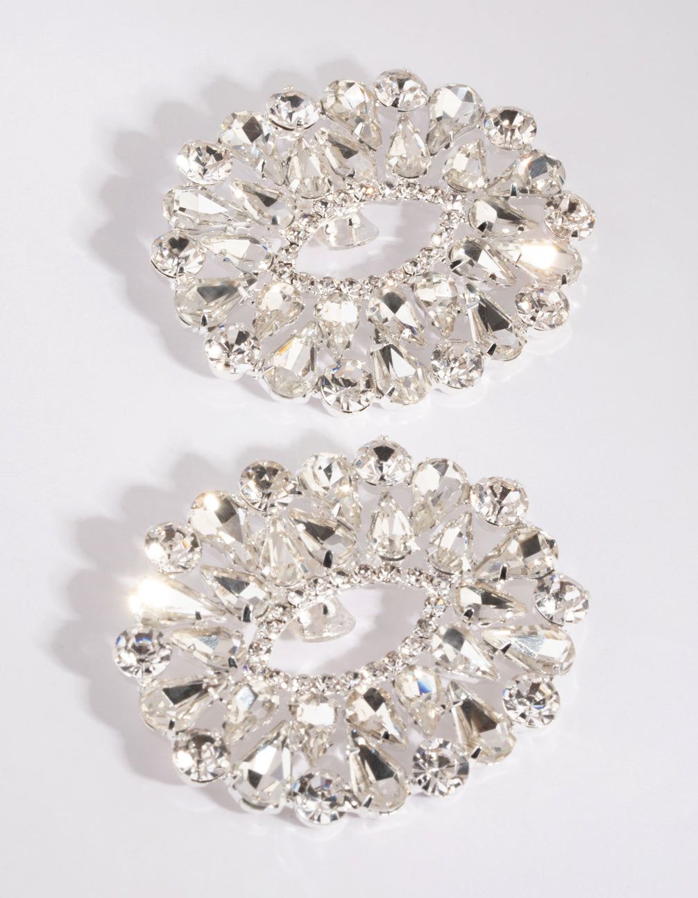 Silver Diamante Shoe Clip sold by lovisa