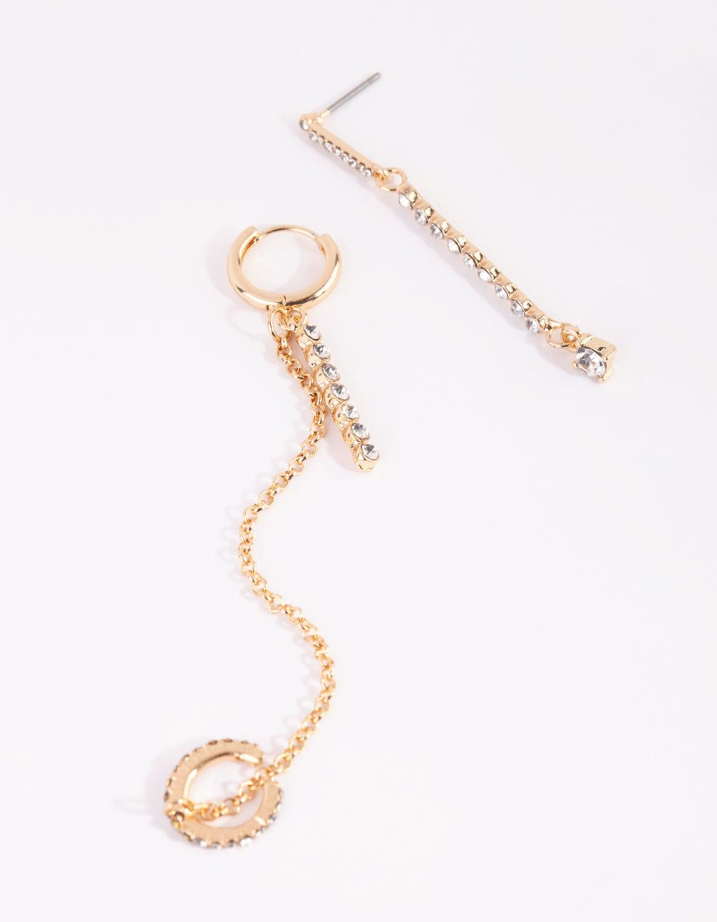 Gold Stone Bar Earring Stack Pack sold by lovisa product image thumbnail 2