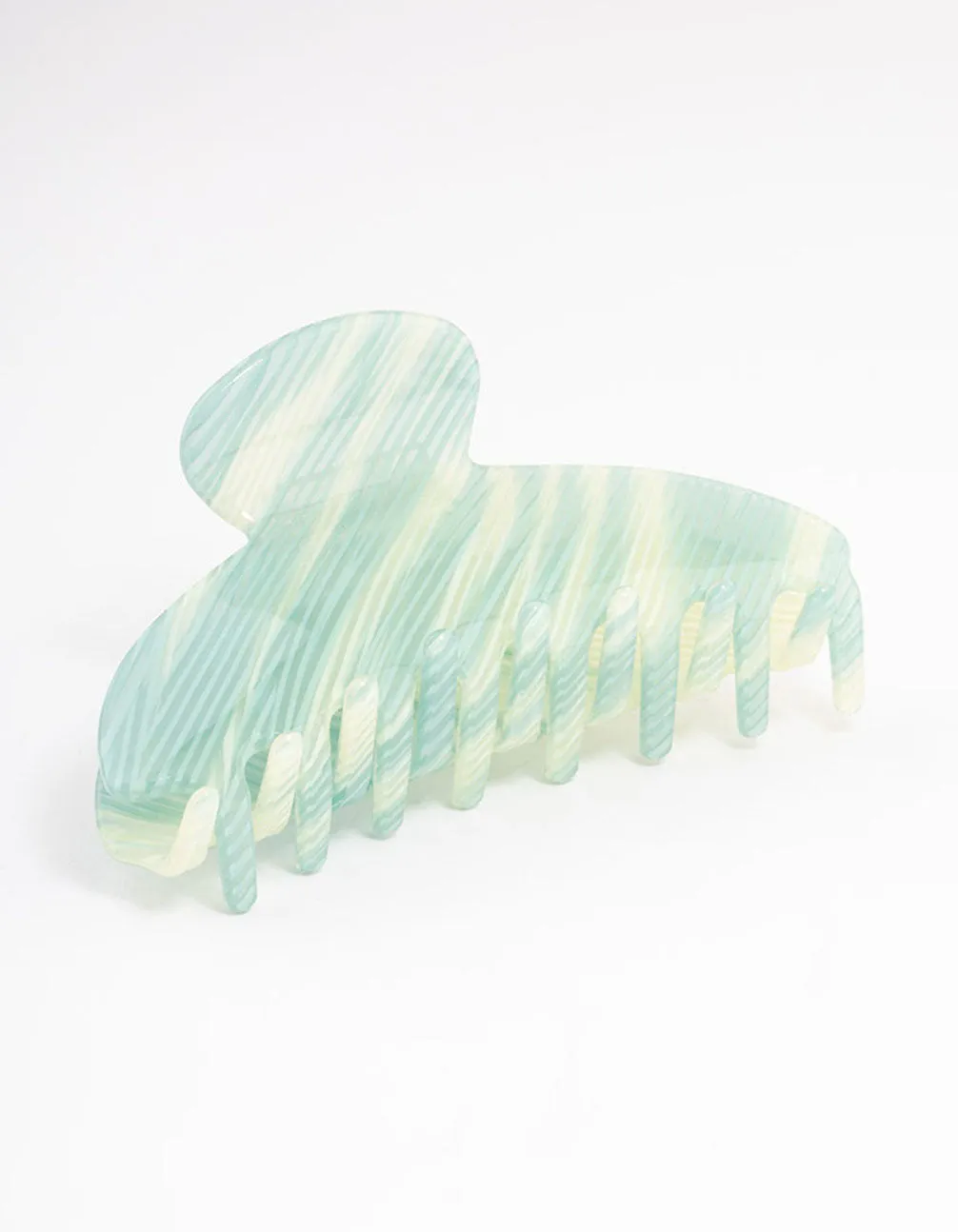 Acrylic Diagonal Claw Clip sold by lovisa