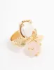 Gold Plated Vintage Floral Cocktail Ring sold by lovisa