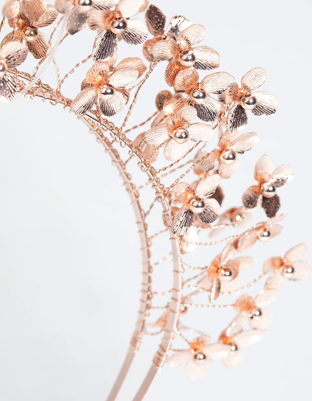 Rose Gold Metal Flower Crown sold by lovisa product image thumbnail 3