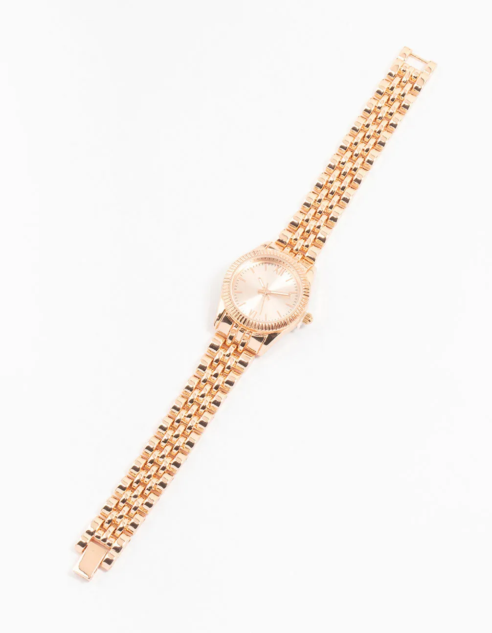 Rose Gold Round Small Watch sold by lovisa product image thumbnail 2