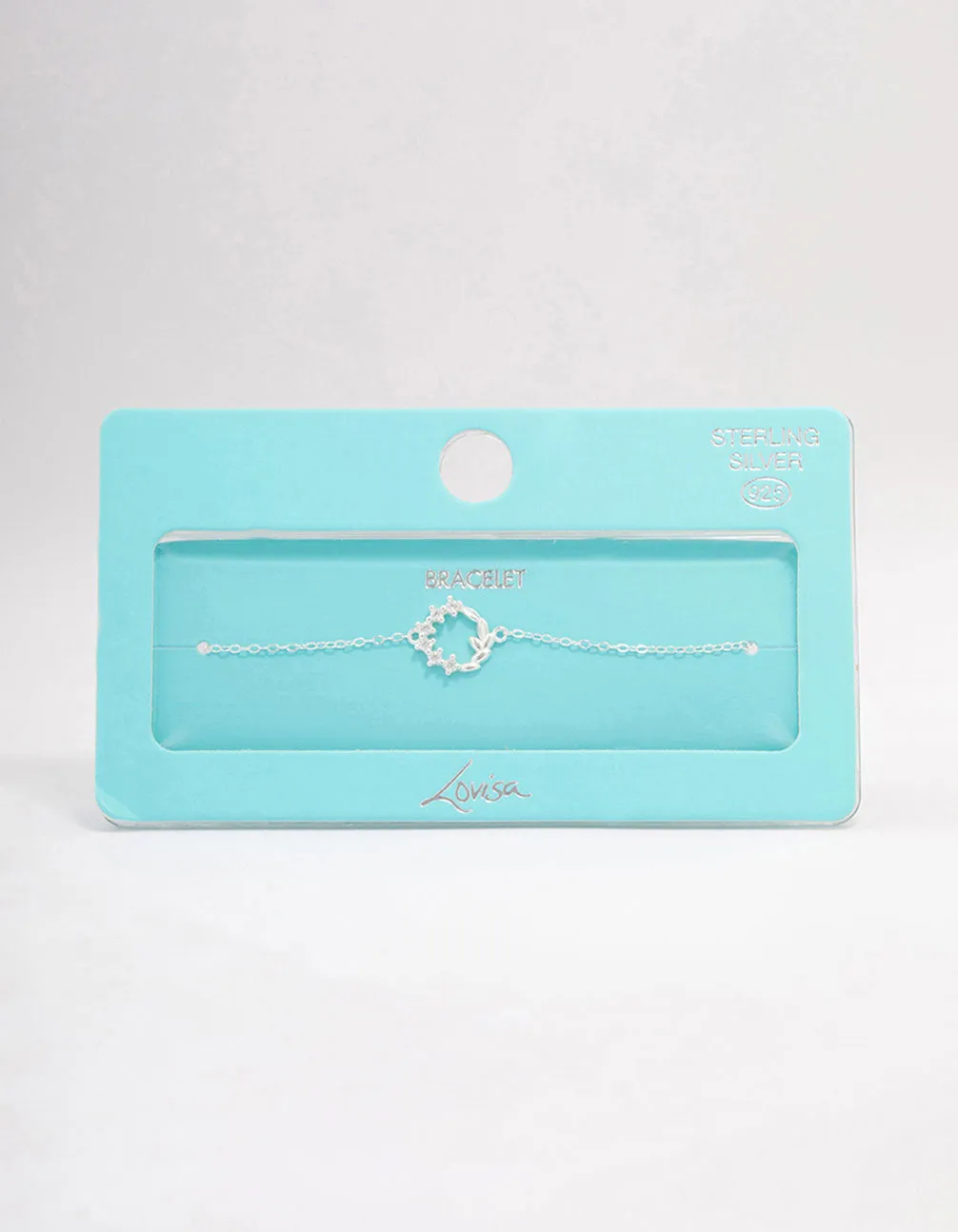 Sterling Silver Circular Leaf Bracelet sold by lovisa product image thumbnail 3