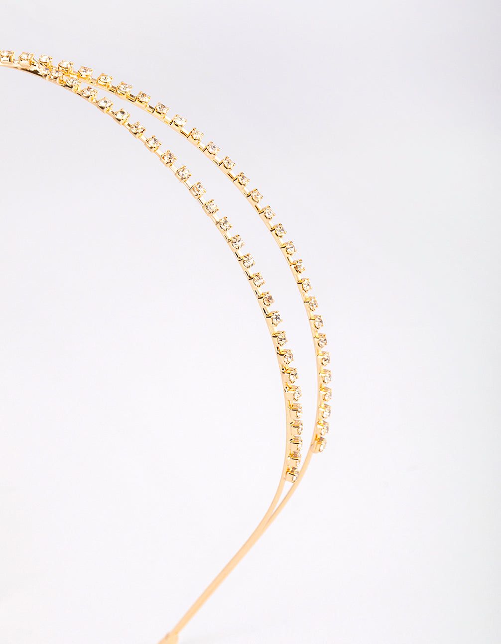 Gold Cross Diamante Headband sold by lovisa product image thumbnail 2