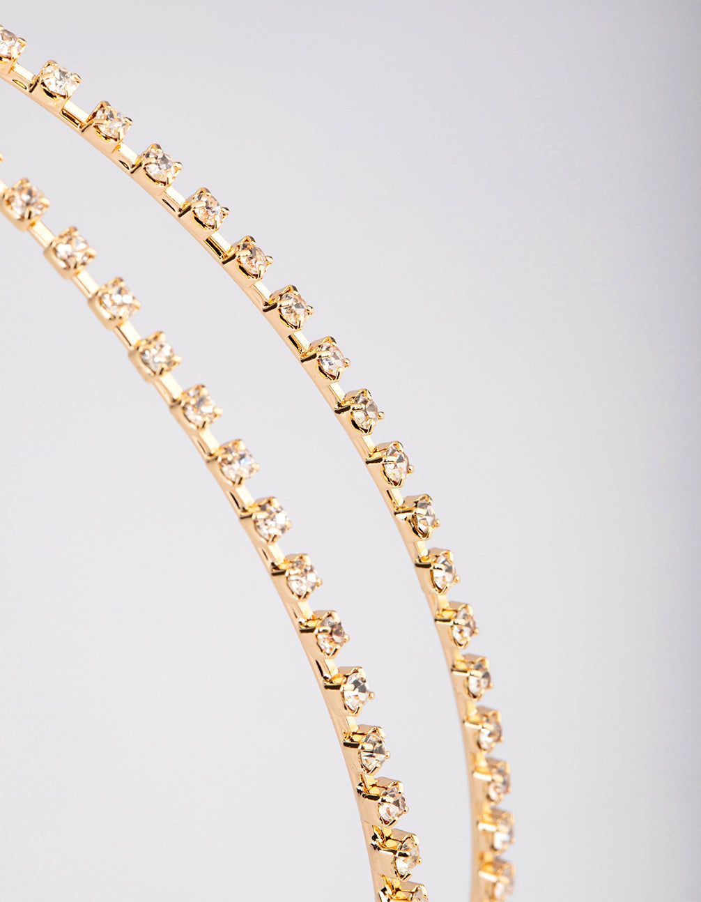 Gold Cross Diamante Headband sold by lovisa product image thumbnail 3