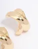 Gold Plated Cross Hoop Earrings sold by lovisa