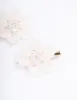 Gold Iridescent Detailed Flower Hair Clip Pack sold by lovisa
