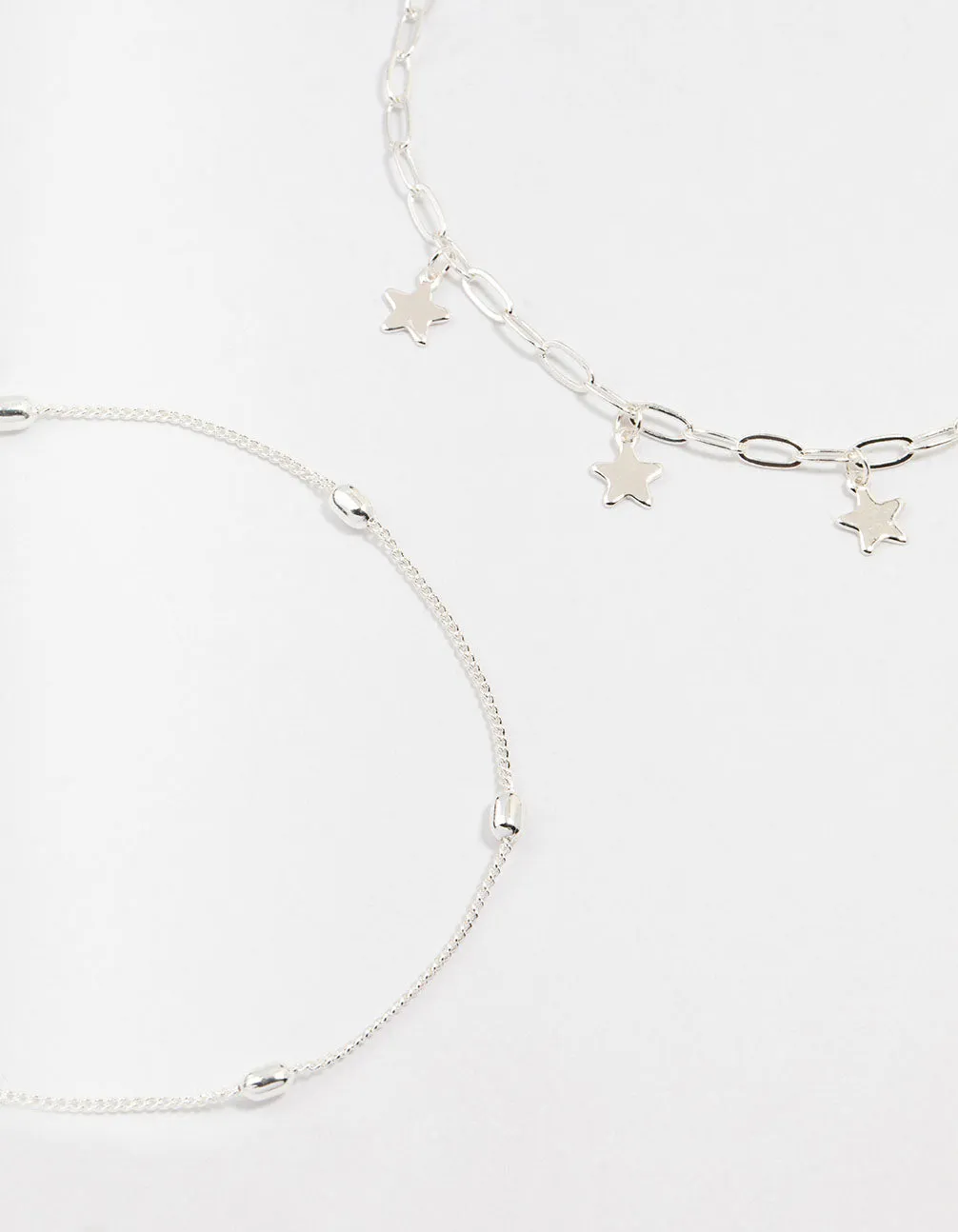 Mixed Chain Anklets 3-Pack sold by lovisa product image thumbnail 2