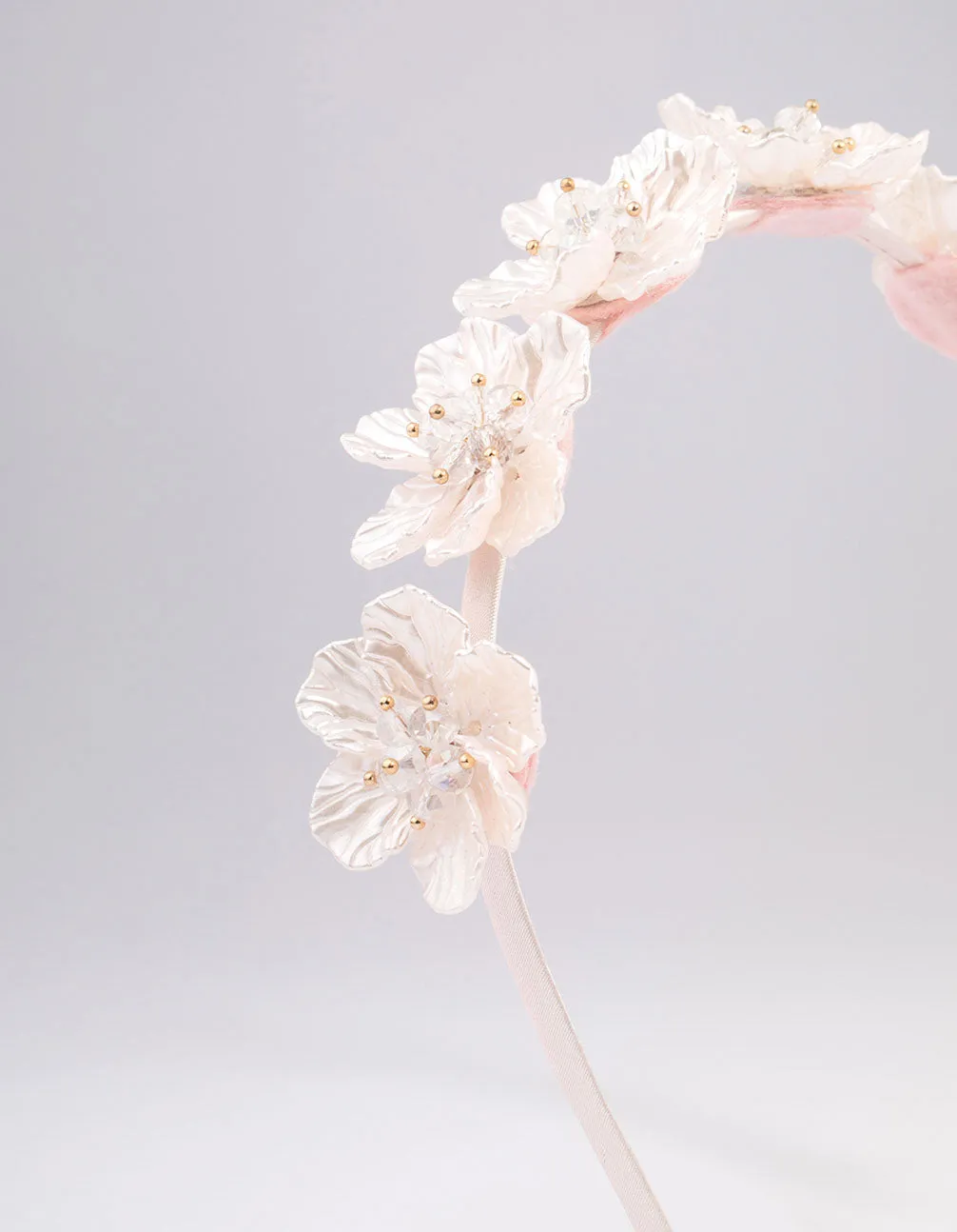 Mixed Floral Petal Detailed Headband sold by lovisa product image thumbnail 2