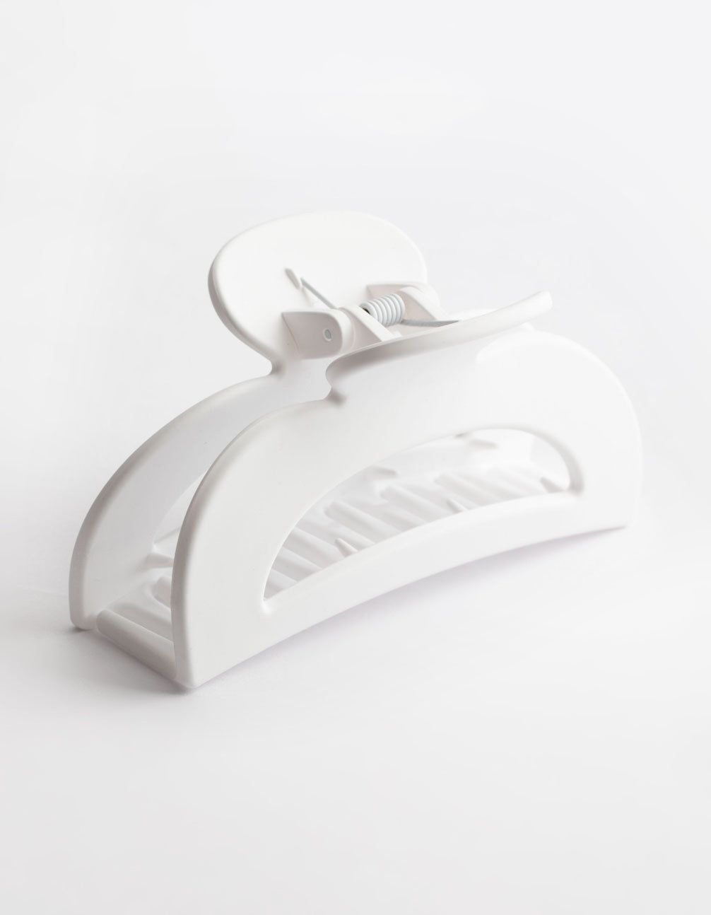 White Coated Half Moon Claw sold by lovisa product image thumbnail 4