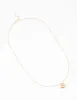 Gold Plated Sterling Silver Baguette Heart Necklace sold by lovisa