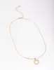 Gold Diamante Perfect Cut Necklace sold by lovisa