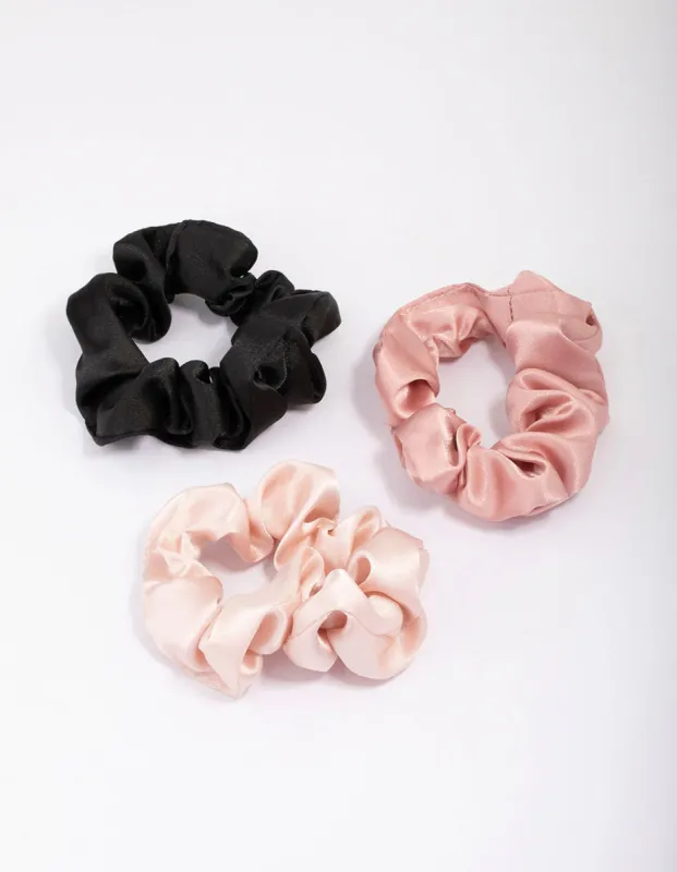 Pink Hair Scrunchie 3-Pack sold by lovisa
