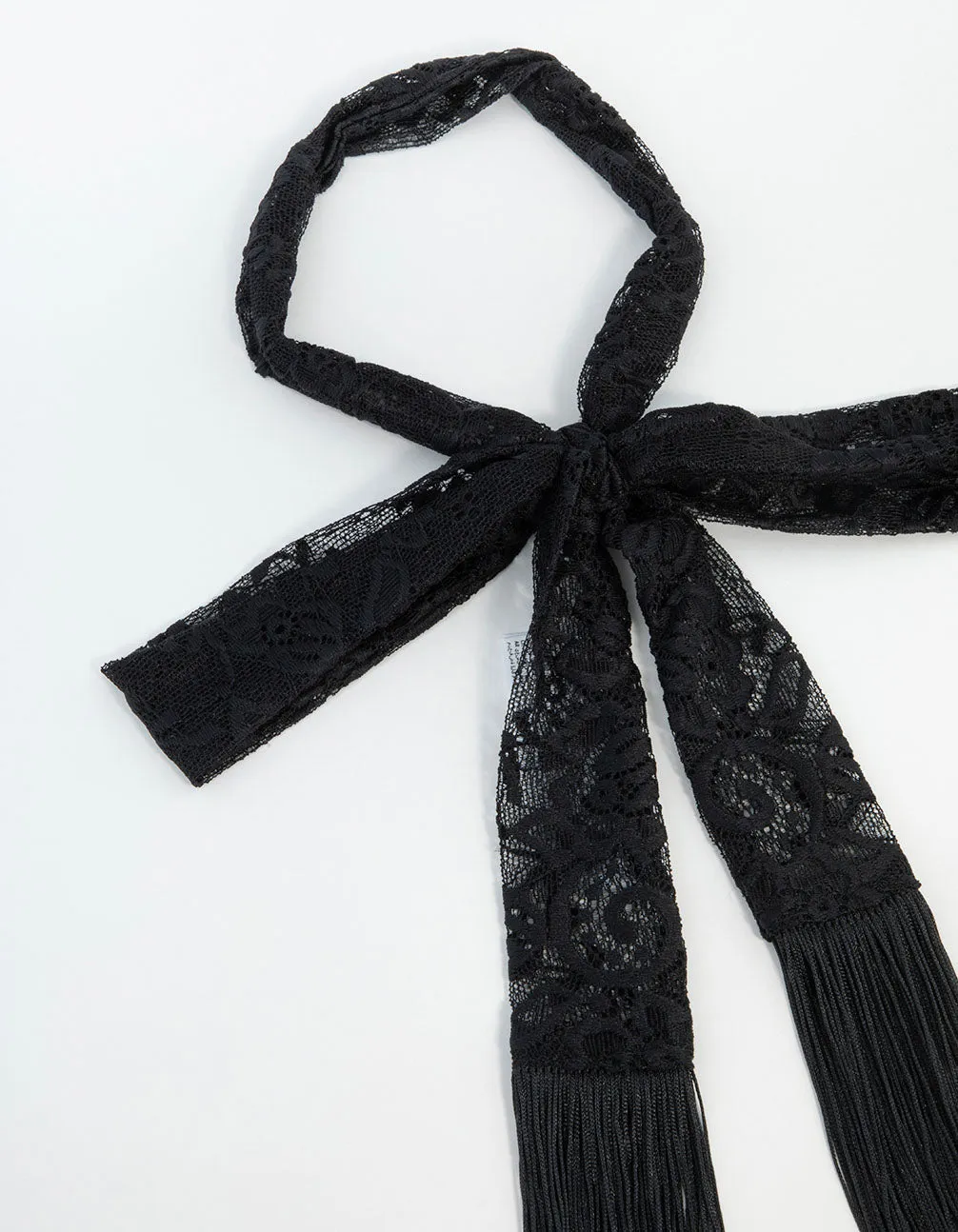 Thin Fabric Lace Fringe Scarf sold by lovisa product image thumbnail 2