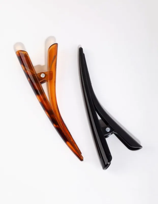 Platic Alligator Clip Pack sold by lovisa