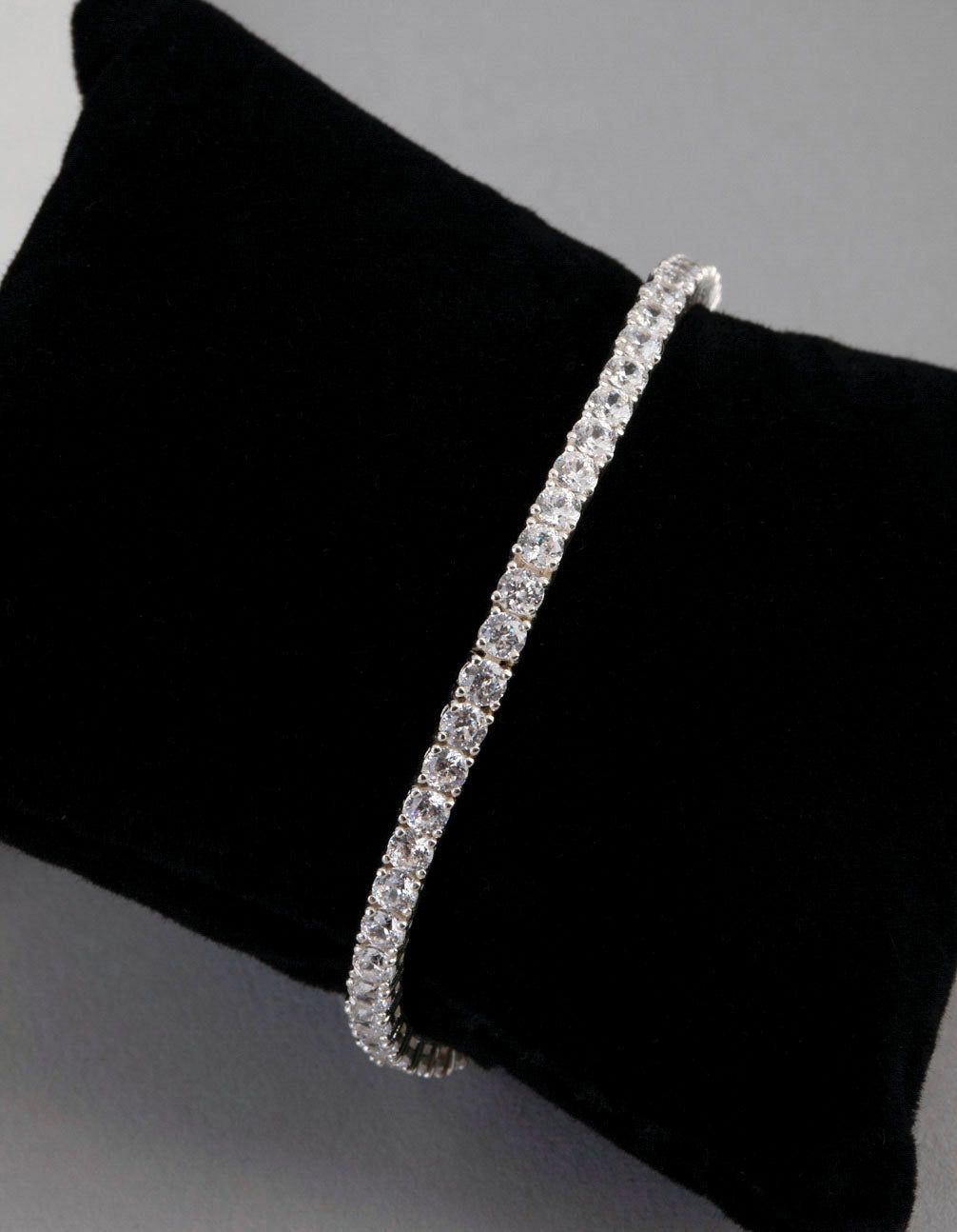 Sterling Silver Cubic Zirconia Tennis Bracelet sold by lovisa product image thumbnail 2