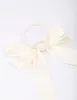 Large Cream Bow Hair Tie sold by lovisa