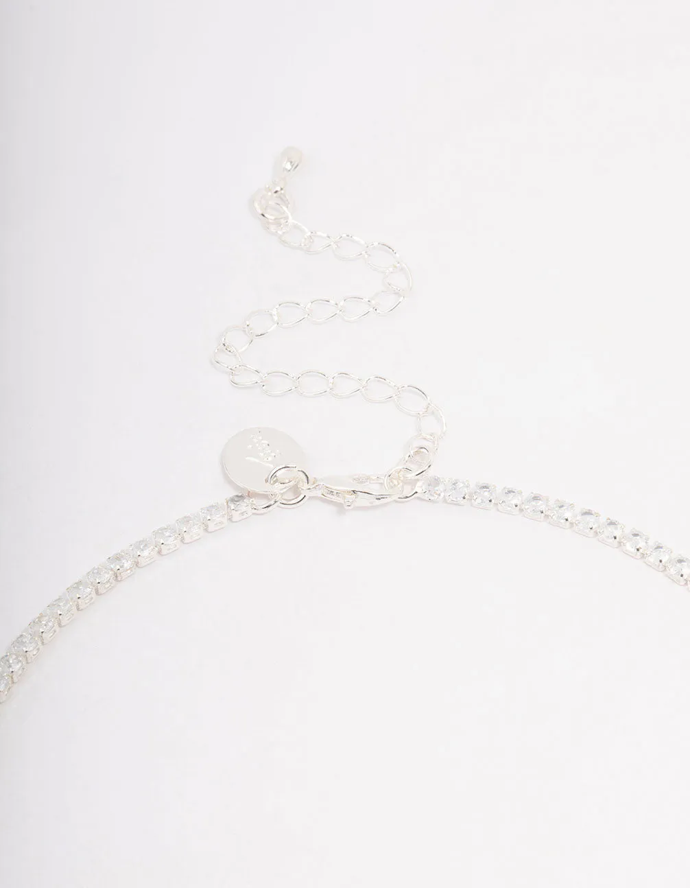 Silver Statement Flower Necklace sold by lovisa product image thumbnail 5