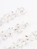 Silver Crystal & Pearl Leaf Hair Clip 4-Pack sold by lovisa