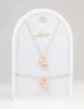 Rose Gold Teddy Bear Jewellery Set sold by lovisa