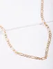 Gold Plated 60cm Figaro Necklace sold by lovisa