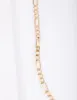 Gold Plated 60cm Figaro Necklace sold by lovisa