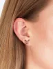 Pink Diamante Butterfly Stud Earrings sold by lovisa