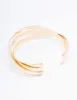 Gold Plated Chunky Twisted Wrist Cuff sold by lovisa