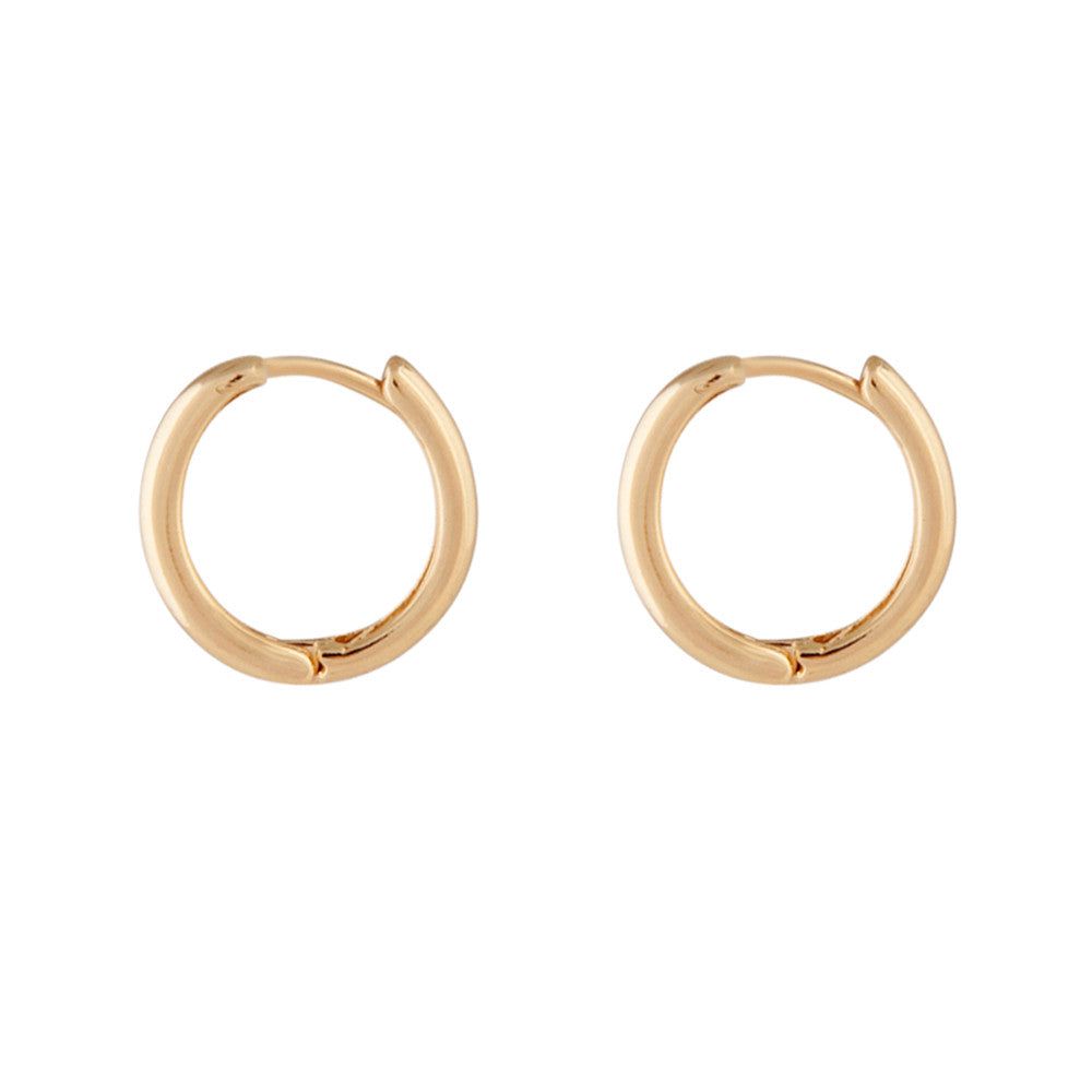 Gold Fine Huggie Hoop sold by lovisa product image thumbnail 4