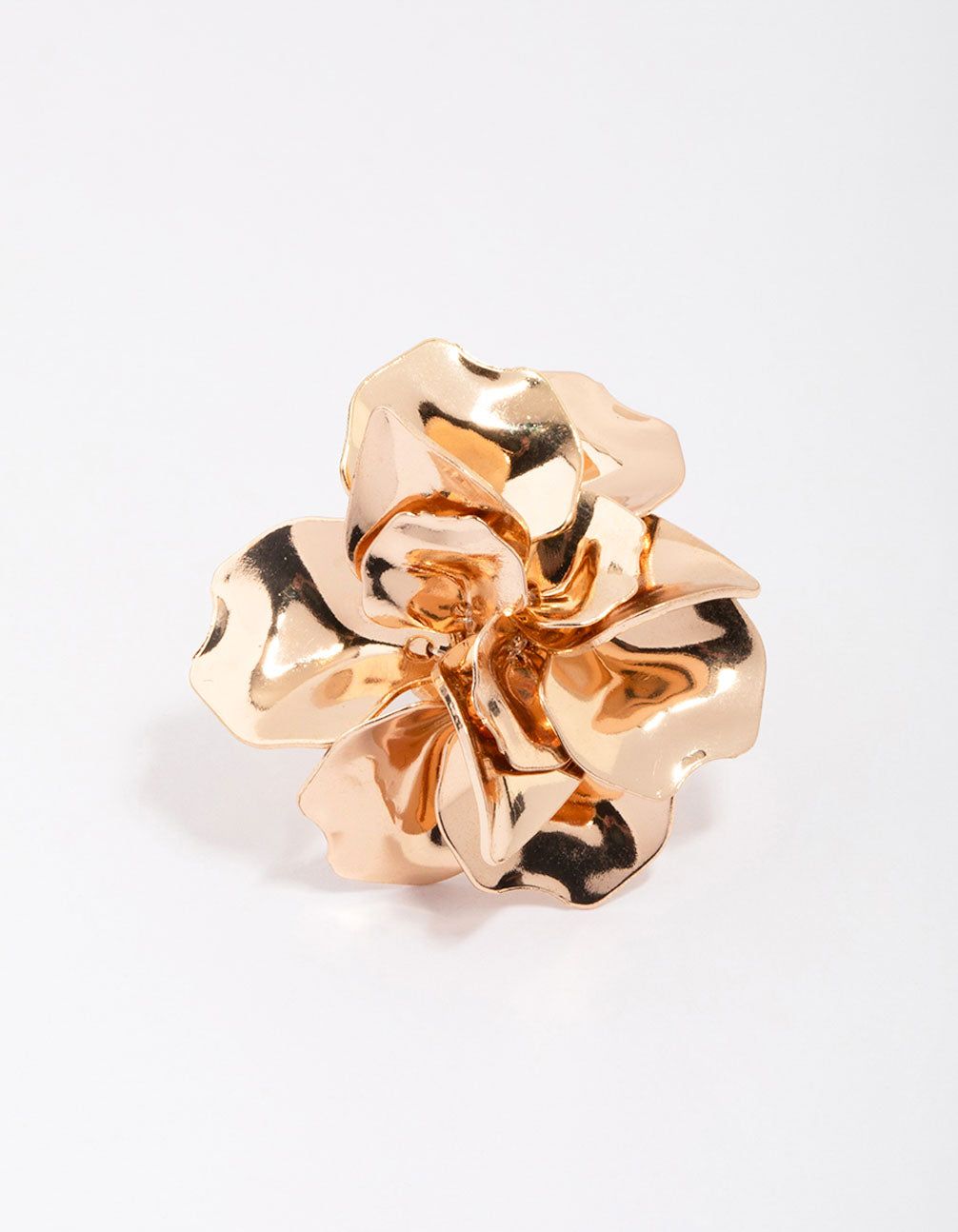 Gold Metal Flower Ring sold by lovisa product image thumbnail 3