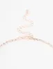 Rose Gold Pearl & Diamante Necklace sold by lovisa