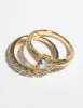 Gold Plated Cubic Zirconia Engaement Ring Set sold by lovisa