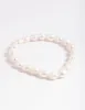 Freshwater Pearl Stretch Bracelet sold by lovisa