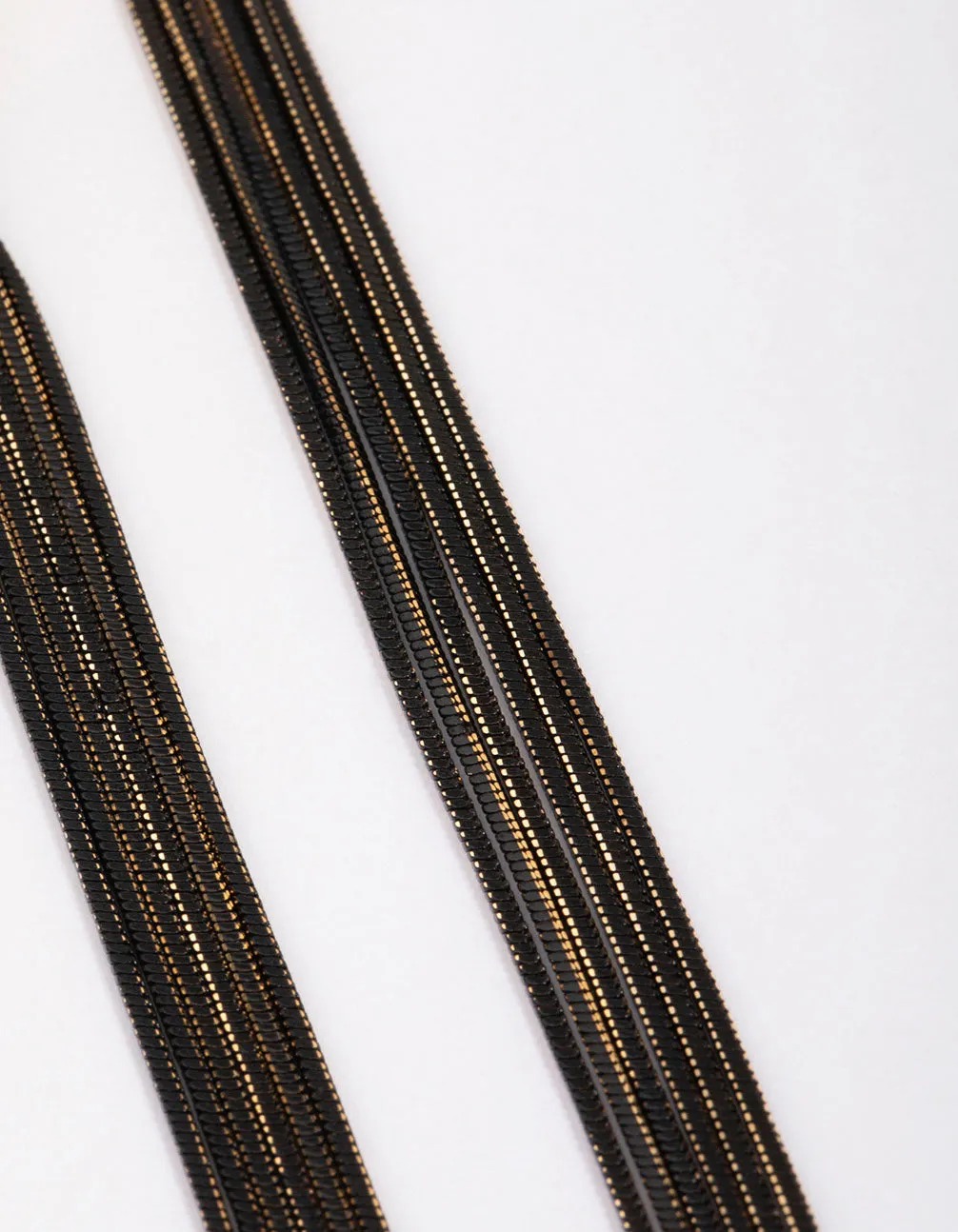 Gold Diamante Cup Chain Drop Earrings sold by lovisa product image thumbnail 3