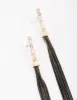 Gold Diamante Cup Chain Drop Earrings sold by lovisa