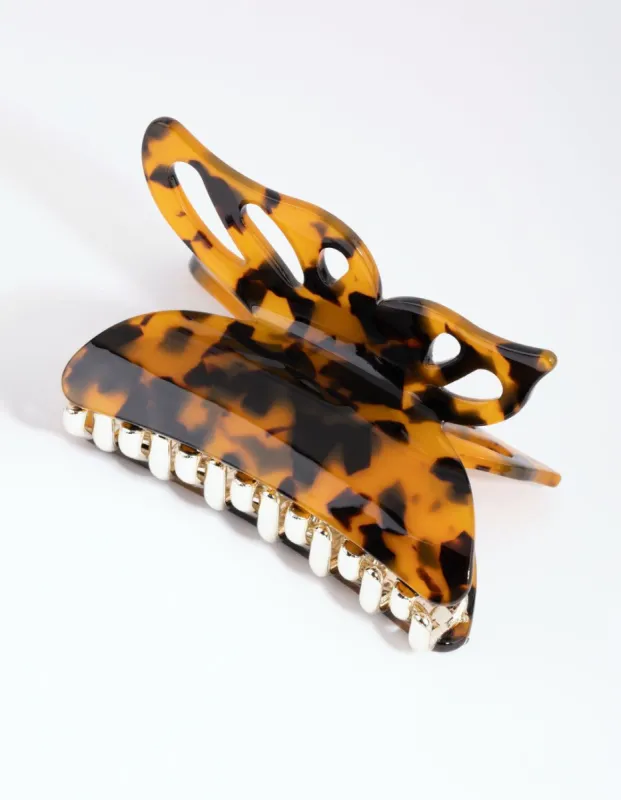 Acrylic Marble Butterfly Claw sold by lovisa