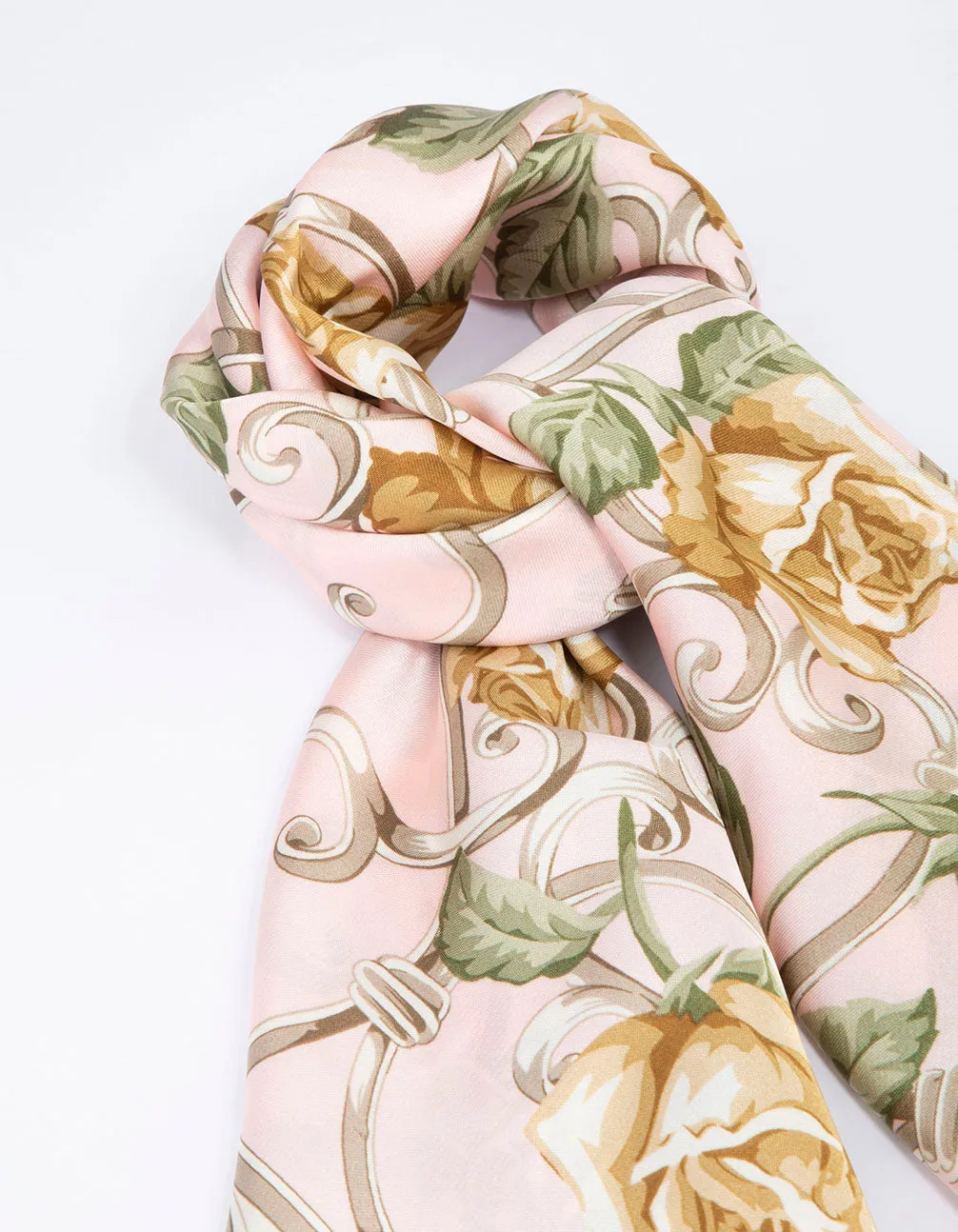 Fabric Floral Chain Printed Scarf sold by lovisa product image thumbnail 2