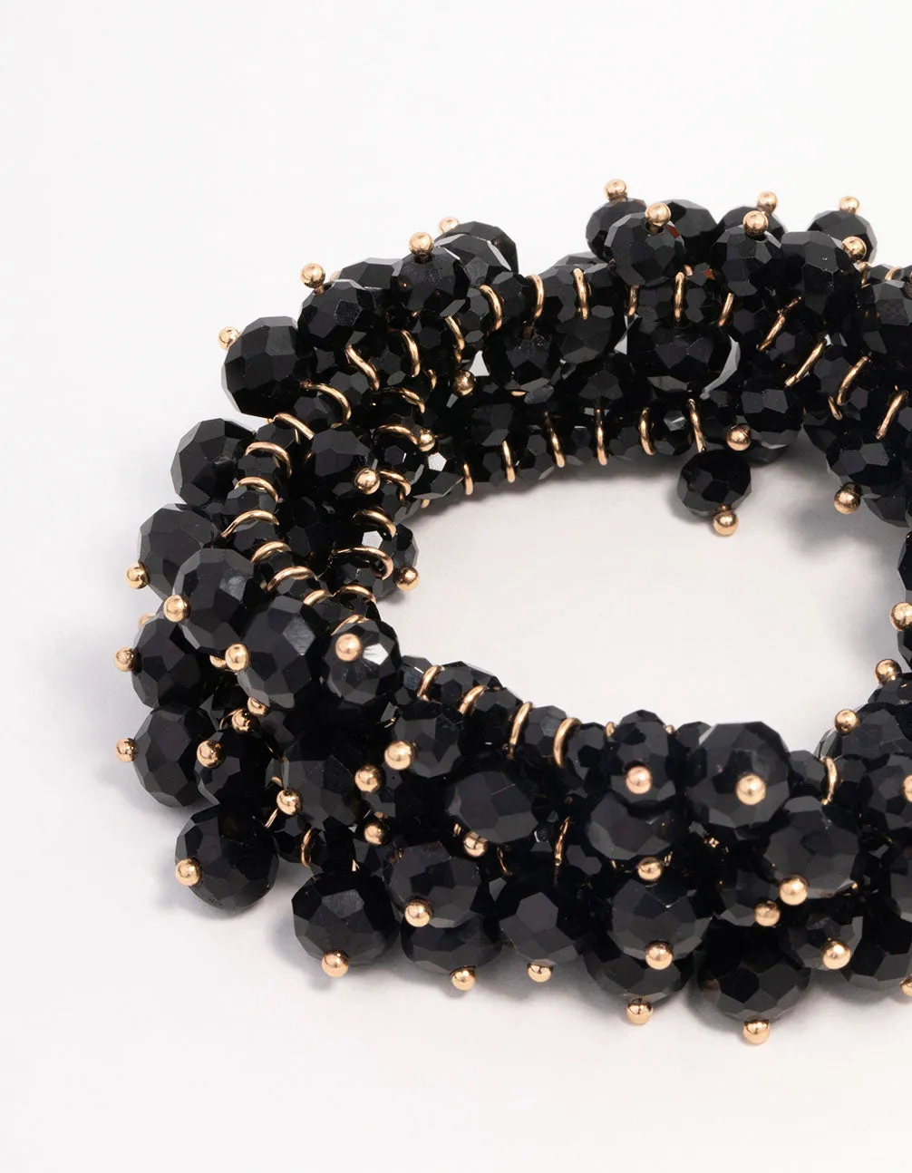 Black Beaded Textured Bracelet sold by lovisa product image thumbnail 3