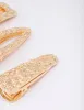 Gold Mixed Molten Hair Clip 3-Pack sold by lovisa
