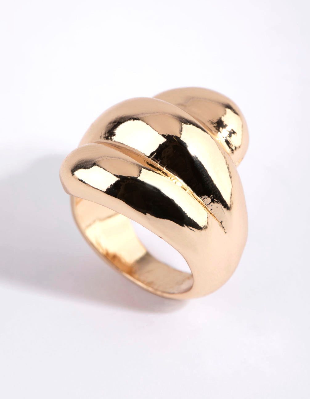 Gold Triple Row Bubble Ring sold by lovisa product image thumbnail 2