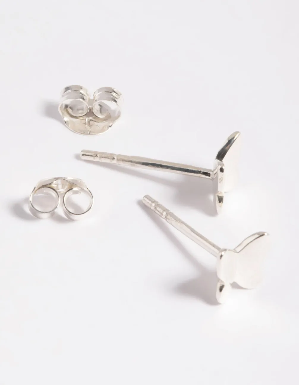 Sterling Silver Butterfly Stud Earrings sold by lovisa product image thumbnail 4