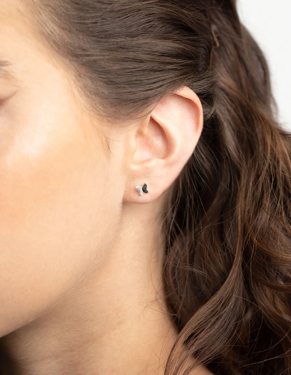 Sterling Silver Butterfly Stud Earrings sold by lovisa product image thumbnail 2