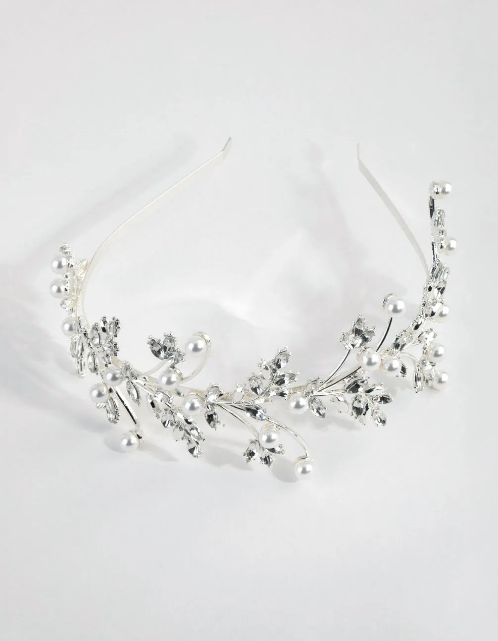 Pearl & Crystal Vine Headband sold by lovisa product image thumbnail 2