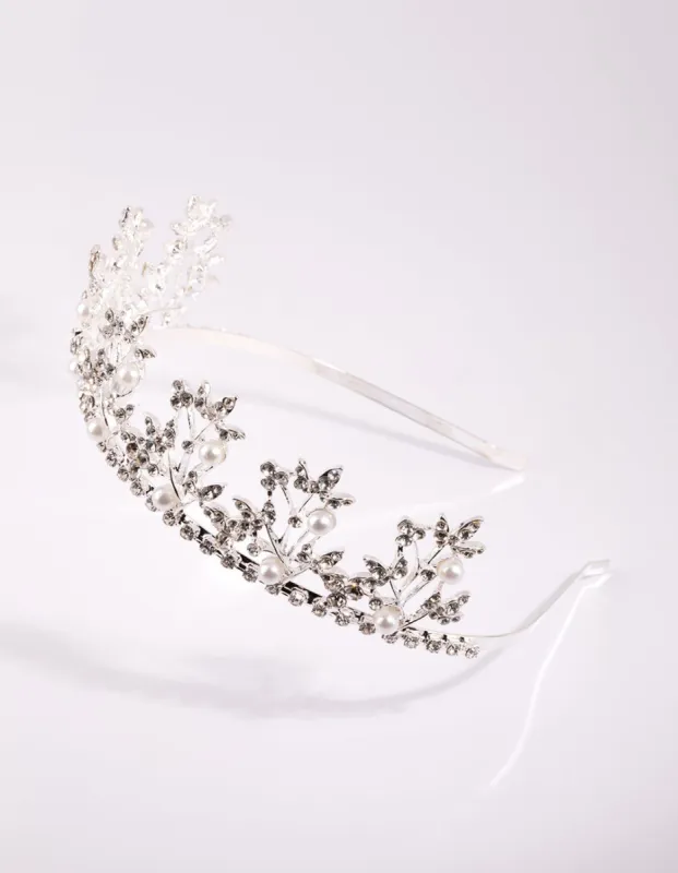 Pearl Leaf Crown sold by lovisa