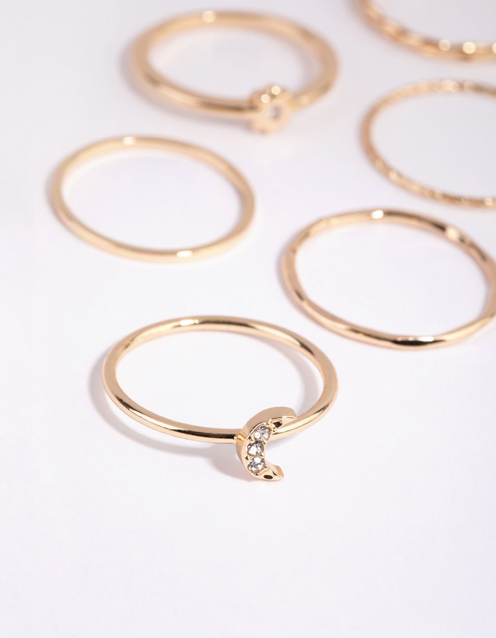 Gold Fine Celestial Ring Pack sold by lovisa product image thumbnail 2