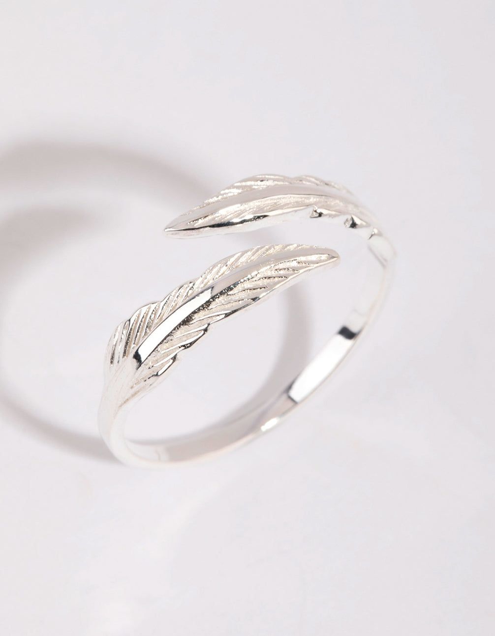 Sterling Silver Feather Wrap Ring sold by lovisa product image thumbnail 3