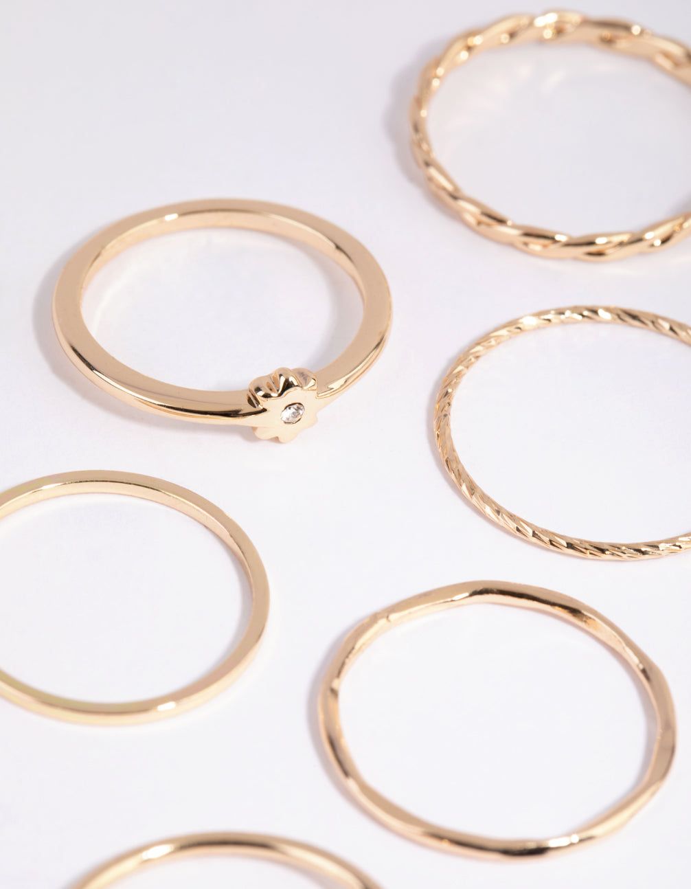Gold Fine Celestial Ring Pack sold by lovisa product image thumbnail 3