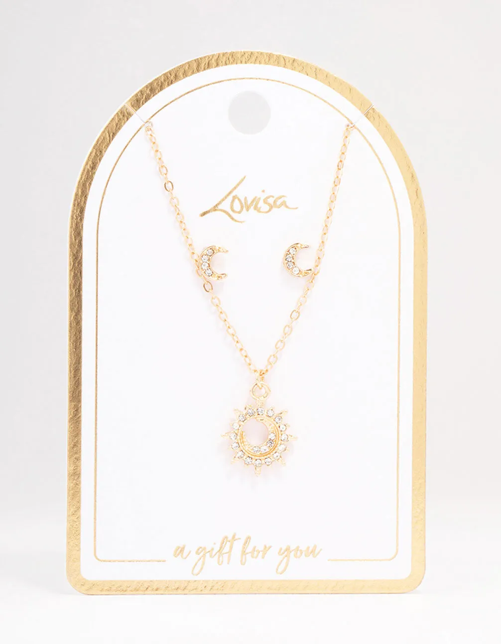 Gold Moon Celestial Jewellery Set sold by lovisa product image thumbnail 2
