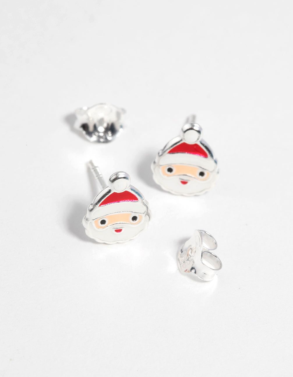 Sterling Silver Santa Stud Earrings sold by lovisa product image thumbnail 2